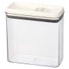 (4 pack) Canister - 11.1 Cup Flip-TiteÂ® Rectangular Food Storage Container, A Practical Choice for Pantry Organization and Food Storage