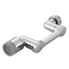 1080Â° Swivel Faucet Extender, 2 Sprayer Modes Sink Water Faucet Aerator Extension, Kitchen Bathroom Rotatable Spray Attachment with Brass Robotic Arm