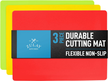Flexible Cutting Board Mats (Color: RECT)